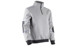 Sweat-shirt imper respirant Orcka gris chiné