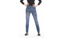 Jeans de travail multi poches denim stretch BETTY brossé T.44