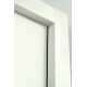 Kit intégral 2en1 en finition pré peint blanc 1000 x 2030mm cloison 95mm plaque de plâtre (simple)