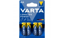 Piles Alcalines LONGLIFE POWER LR6/AA - VARTA