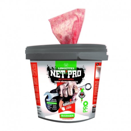 LINGETTES NETTOYANTES ABRASIVES NET PRO
