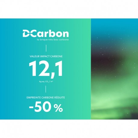 D-Carbon : la brique très bas carbone