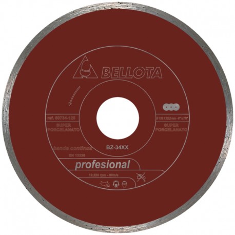 Disques de diamant coupe sèche Grès porcelaineux Banda continue