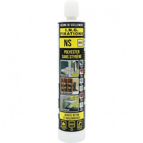 RESINE ING 300 ML NS BEIGE